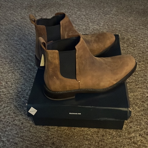 Cole Haan suede boots - Picture 3 of 5